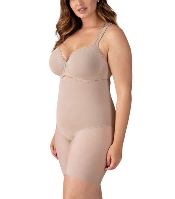 Semibody Bermuda Modelador Liz Shapewear Invisible Control Semibody