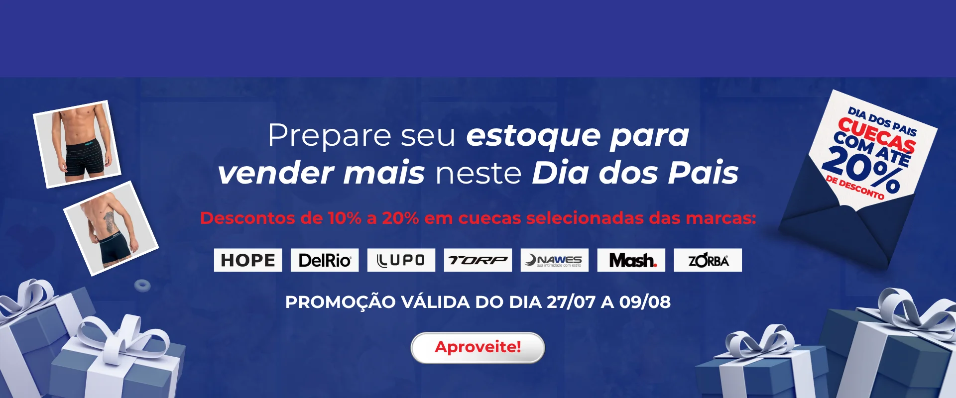Yacima desconto Dia dos PAis