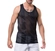 Camiseta Regata Elite Masculina Esportiva Furadinha - PRETO -AM FLUOR
