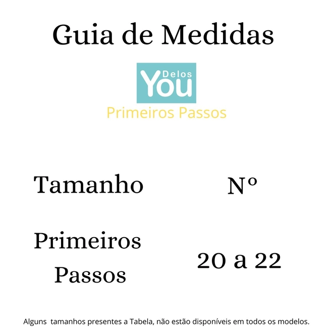 Tabela de Medidas