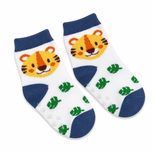 Kit 6 Meias Delos You Infantil Menino Menina Primeiros Passos Antiderrapante