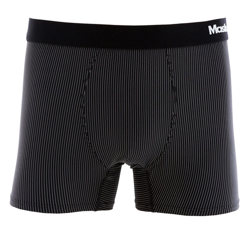 Cueca Boxer Mash Adulta Risca de Giz Em Microfibra