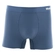 Cueca Boxer Mash Adulta Risca de Giz Em Microfibra - AZ02-AZUL