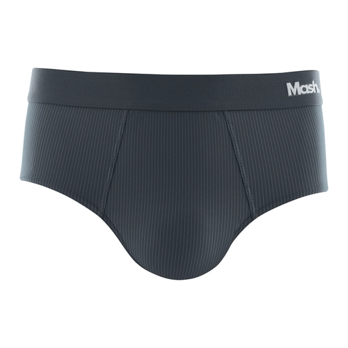 Cueca Slip Mash Adulta Risca De Giz Em Microfibra