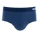 Cueca Slip Mash Adulta Risca De Giz Em Microfibra - AZ09 -AZUL ESCURO