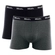 Kit 2 Cuecas Boxer Mash Adulto Cotton - CZ06-CINZA MESCLA ESCURO