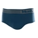 Cueca Slip Mash Sem Costura Em Microfibra - AZ03-AZUL DIESEL