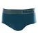 Cueca Slip Mash Sem Costura Em Microfibra - AZ10-AZUL MEDIO