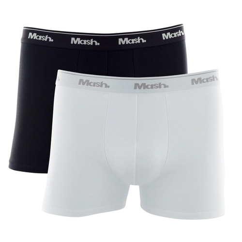 Kit 2 Cuecas Boxer Mash Plus Size Cotton