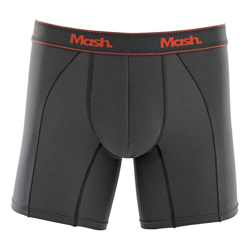 Cueca Boxer Mash Adulta Longa Acitve Em Microfibra