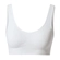 Sutiã Top Regata She Adulto Sem Bojo Microfibra Sem Costura - BR00-BRANCO