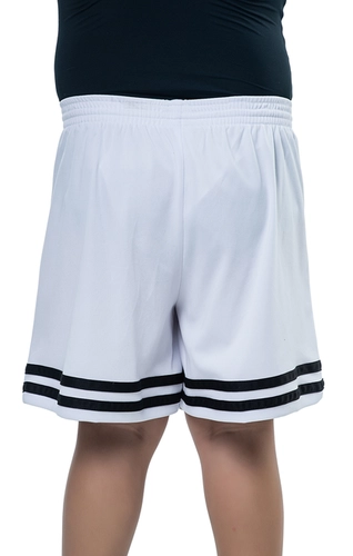 Shorts de Futebol Elite Masculino Calção Esportivo Listras