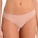 Calcinha Fio Dental She Adulto Naked Corte á Laser Microfibra Sem Costura - BG03-BEGE