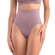 Calcinha Modeladora Fio Dental She Microfibra Sem Costura Leve Compressão - R003-ROSA