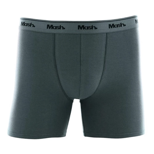 Cueca Boxer Mash Longa Lisa Em Cotton