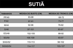 Sutiã Push Up Microfibra Acetinada Hope