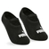 Meia Sapatilha Pilates Puma Adulto Feminina Antiderrapante Algodão - PRETO-PRETO