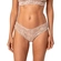 Calcinha Biquíni Fio Dental Duloren Adulto Em Renda Jasmine - BEIGE-BEIGE FONCE