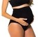Calcinha Maternidade Trifil Gestante Sem Costura - PRETO-PRETO
