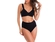 Calcinha Duloren Cintura Alta Com Reforço Frontal Flex Power - PRETO-PRETO