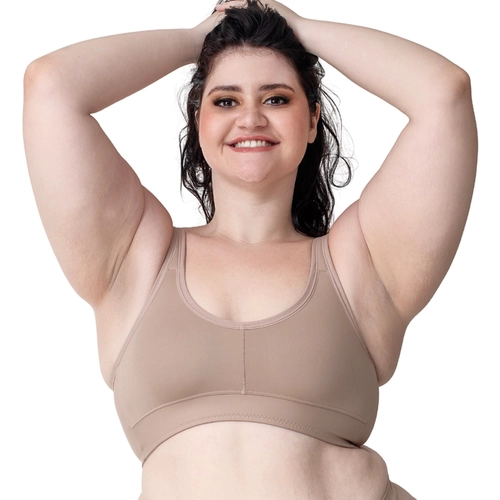 Sutiã Plus Size Sustentação Milão Miss France Sem Bojo Sem Aro