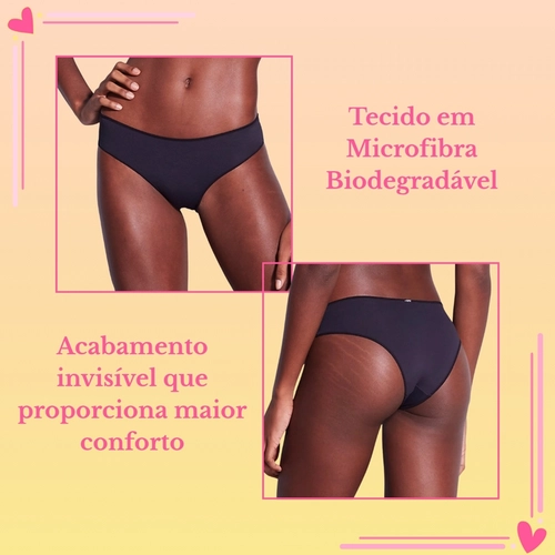 Calcinha Hope com Acabamento Invisível em Microfibra