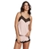 Pijama Short Doll Alças Finas Hope Adulto Em Microfibra E Renda Love Stories - BLT-BALLET