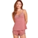 Pijama Short Doll Alças Finas Hope Adulto Em Microfibra E Renda Love Stories - RLN-ROSA COOLANT