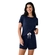 Pijama Short Doll Manga Curta Hope Adulto Viscose Com Póas Dreams - EZQ-EST AZUL C POA ROSA MOSQ