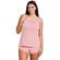 Pijama Short Doll Hope Alças Finas Em Viscose e Renda - RAD-ROSA ALGODAO