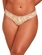 Calcinha Fio Dental Hope Rendada - ADO-AREIA/DOURADO