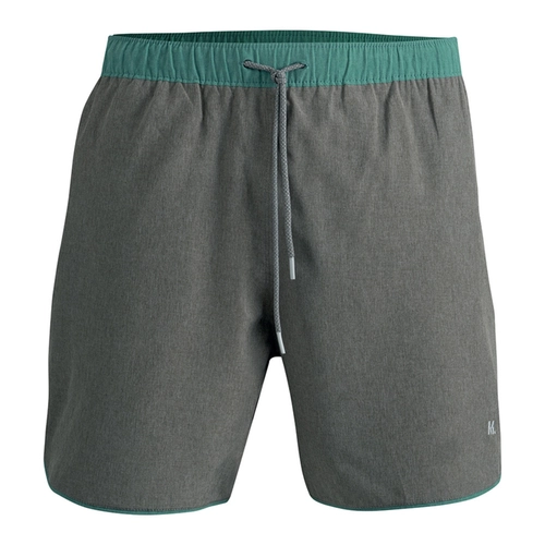 Shorts Praia Mash Masculino Adulto Mescla Com Recortes Microfibra