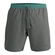 Shorts Praia Mash Masculino Adulto Mescla Com Recortes Microfibra - CZ06-CINZA MESCLA ESCURO