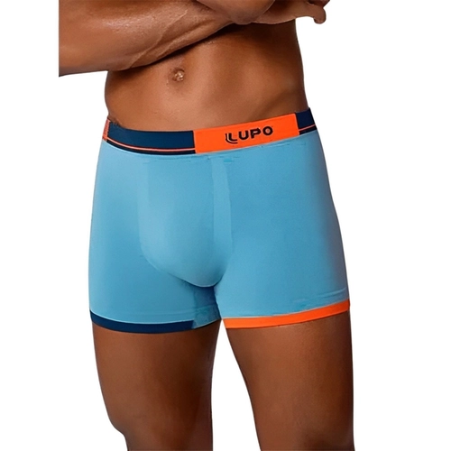 Cueca Boxer Lupo Adulto Sem Costura Microfibra