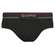 Cueca Lupo Slip Adulto Microfibra Sem Costura - 9760-PRETO MESCLA
