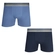 Kit 2 Cuecas Boxer Lupo Adulto Algodão Com Elastano - 0913-KIT