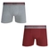 Kit 2 Cuecas Boxer Lupo Adulto Algodão Com Elastano - 0914-KIT
