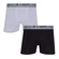 Kit 2 Cuecas Boxer Lupo Adulto Algodão Com Elastano - 0920-CINZA/LIST