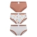Kit 3 Calcinhas Lupo Lobinha Infantil Estampadas Algodão - 0950-TERRA/OFF EST