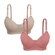 Kit 2 Sutiãs Roma Miss France Com Bojo Sem Aro Em Microfibra - CHOC/CALL-CHOC/CALL