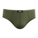 Cueca Slip Mash Adulto Básica Em Algodão - VD07-VERDE