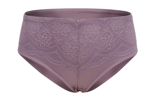 Calcinha Plus Size Lamore Tangão Com Renda Em Microfibra