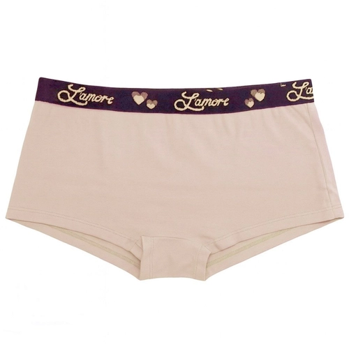 Calcinha Boxer Lamore Feminina Adulto Em Algodão