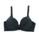 Sutiã Plus Size Nayane Com Bojo Rendado Em Microfibra - PRETO-PRETO
