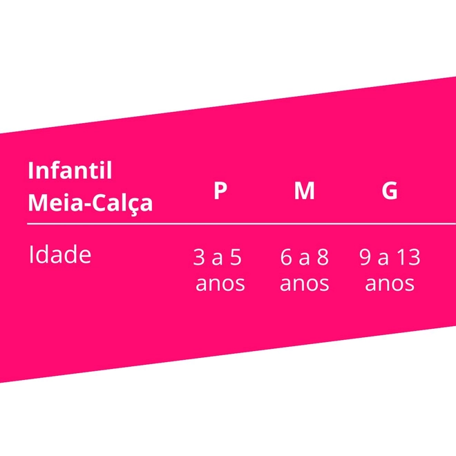 Tabela de Medidas