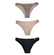 Kit 3 Calcinhas Tanga Del Rio Adulto Microfibra - k8-k8