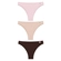 Kit 3 Calcinhas Tanga Del Rio Adulto Microfibra - K142-MS/RM/CF