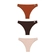 Kit 3 Calcinhas Tanga Del Rio Adulto Microfibra - K146-TC/CF/AR