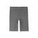 Bermuda Marialícia Feminina Adulto Ciclista Em Cotton - MESCLA DARK-MESCLA DARK