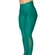 Calça Legging DelRio Feminina Sport Fitness Cós Alto Com Bolsos E Recortes - VERDE SELVA-VERDE SELVA